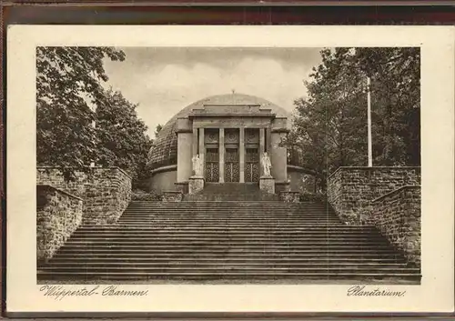 Planetarium Wuppertal Barmen Kat. Gebaeude