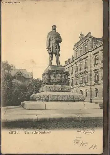 Bismarck Denkmal Zittau Kat. Persoenlichkeiten