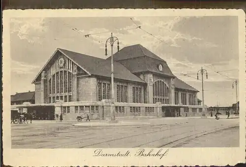 Bahnhof Darmstadt Kat. Eisenbahn