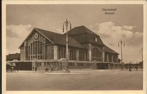 Bahnhof Darmstadt  Kat. Eisenbahn