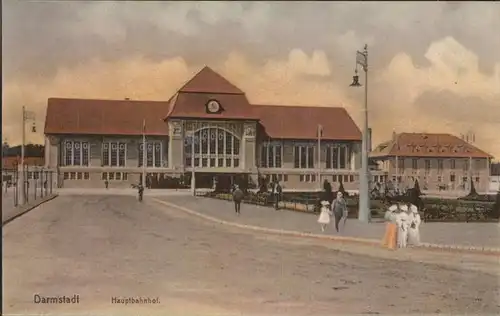 Bahnhof Darmstadt Kat. Eisenbahn