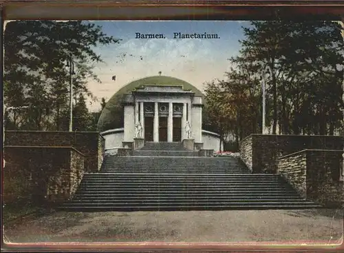 Planetarium Wuppertal Barmen Kat. Gebaeude