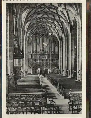 Kirchenorgel Zwickau Dom  Kat. Musik