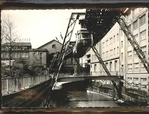 Schwebebahn Wuppertal Doeppersberg Kat. Bahnen