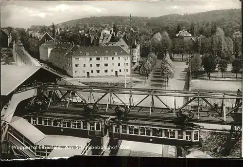 Schwebebahn Wuppertal Elberfeld  Kat. Bahnen