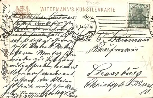 Verlag Wiedemann WIRO Nr. 1926 B Stuttgart Altes Schloss Kat. Verlage