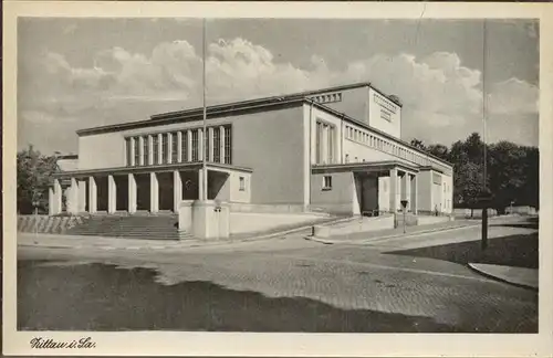 Theatergebaeude Zittau in Sachsen Stadttheater Kat. Gebaeude