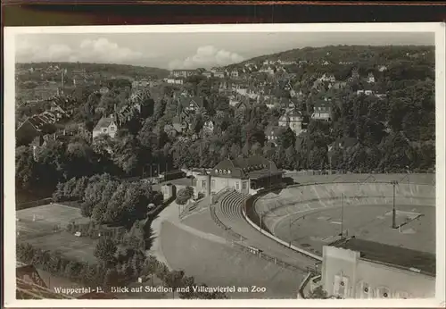 Stadion Wuppertal Elberfeld Villenviertel Zoo Kat. Sport