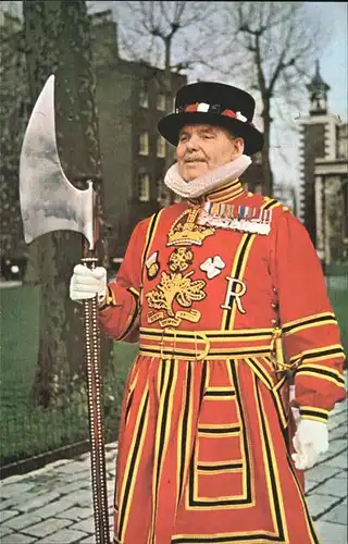 Leibgarde Wache Yeoman Warder Tower of London  / Polizei /