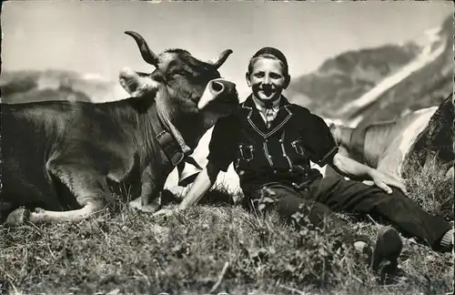 Kuehe Selden Gasterntal Kat. Tiere