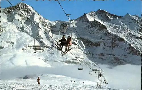 Sessellift Kleine Scheidegg Wixe Lauberhorn Kat. Bahnen