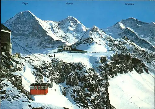 Seilbahn Eiger Moench Jungfrau / Bahnen /