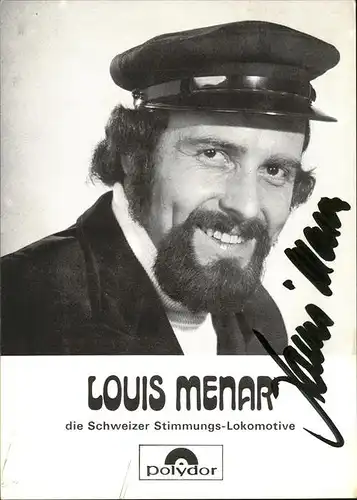 Musikanten Louis Menar Autogramm  Kat. Musik