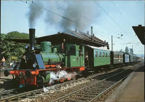 Lokomotive Nr. 30 Eurovapor Dampfzug Basel Bad. Kandern  Kat. Eisenbahn