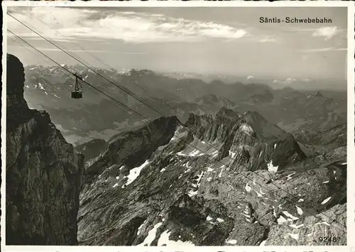 Seilbahn Saentis-Schwebebahn / Bahnen /