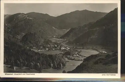 Foto Kellner Rolf Nr. 1522 Wiesental Utzenfeld Geschwend Kat. Fotografie