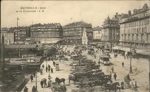 Marseille Quai de la Fraternite Kat. Marseille