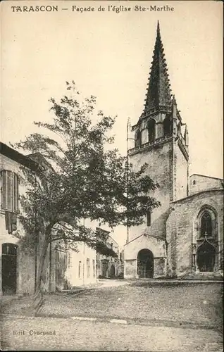 Tarascon Facade de leglise Ste Marthe Kat. Tarascon