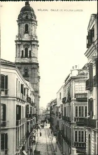 Malaga Andalucia Calle de Molina Larios Kat. Malaga