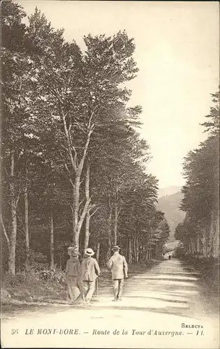 Mont Dore Puy de Dome Route de la Tour d Auvergne Kat. Mont Dore