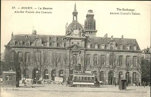 Rouen Haute Normandie La Bourse Ancien Palais des Consuls Kat. Rouen