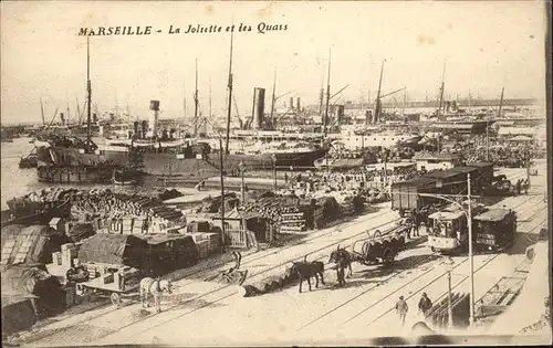 Marseille La Joliette et les Quais Kat. Marseille
