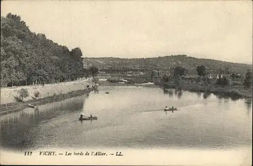 Vichy Allier Les bords de l Allier Kat. Vichy