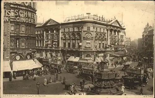 London Picadilly Circus Kat. City of London