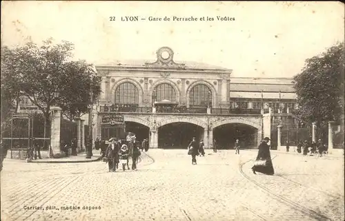 Lyon France Gare de Perrache et les Voutes Kat. Lyon
