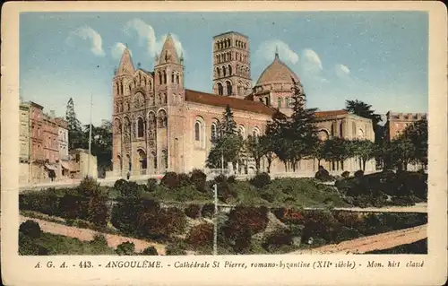 Angouleme Cathedrale St Pierre Kat. Angouleme