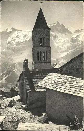 Hautes Alpes Eglise de la grave et la Meije Kat. Serres