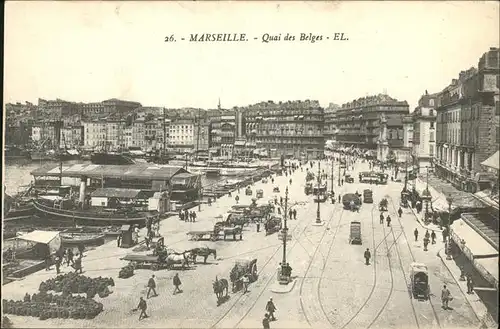 Marseille Quai des Belges Kat. Marseille