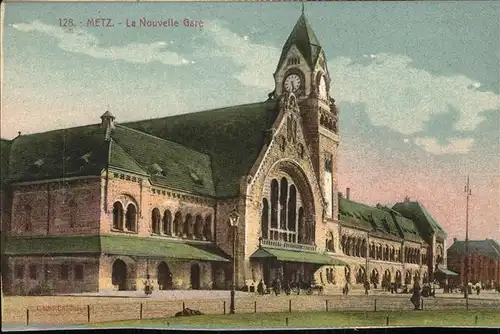 Metz Moselle La Nouvelle Gare Kat. Metz