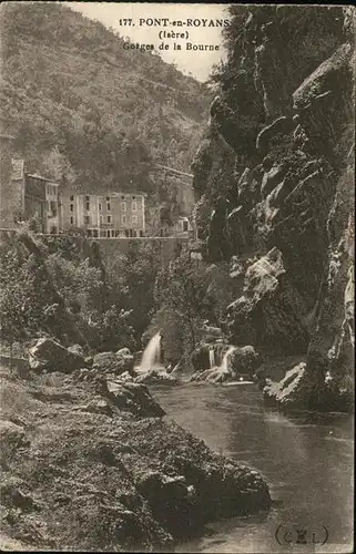 Pont en Royans Gorges de la Bourne Kat. Pont en Royans