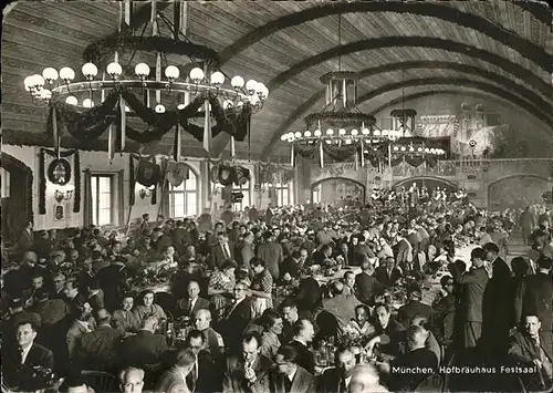 Muenchen Hofbraeuhaus Festsaal Kat. Muenchen