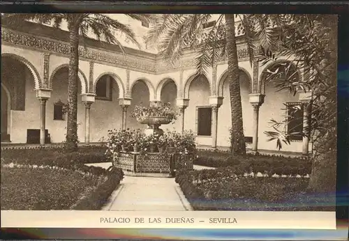 Sevilla Andalucia Palacio de las Duenas Kat. Sevilla 