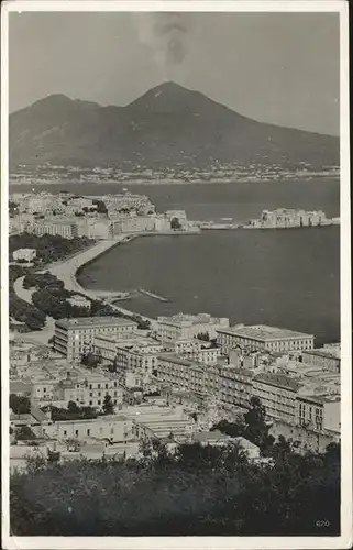 Napoli Neapel Golfo di Napoli Vesuvio Vulkan Kat. Napoli