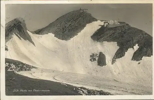 Appenzell IR Saentis mit Observatorium Kat. Appenzell