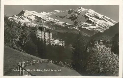 Bad Gastein Hotel Kaiserhof Kat. Bad Gastein