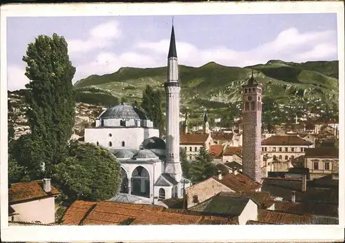 Sarajevo Begova dzamija Moschee Kat. Sarajevo