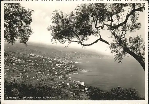 San Remo Panorama da Ponente Kat. San Remo