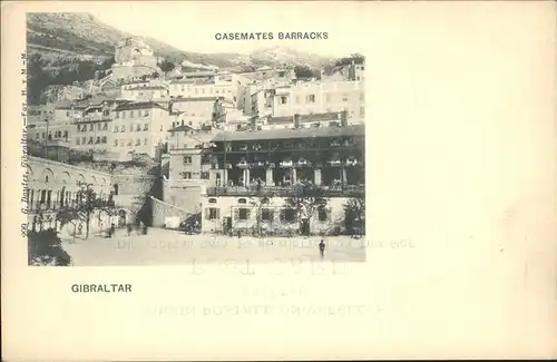 Gibraltar Casemates Barracks Kat. Gibraltar