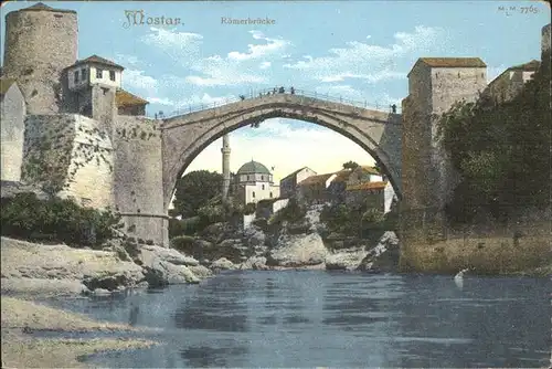 Mostar Moctap Roemerbruecke / Mostar /