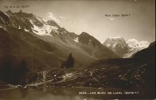 Arolla VS Lac Bleu de Lucel Mont Collon / Arolla /Bz. Herens