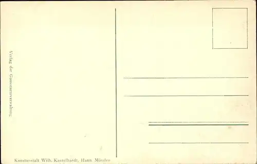 Dransfeld Gaussturm auf dem Hohen Hagen Kat. Dransfeld