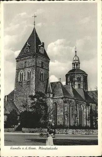 Hameln Muensterkirche Rattenfaengerstadt Kat. Hameln