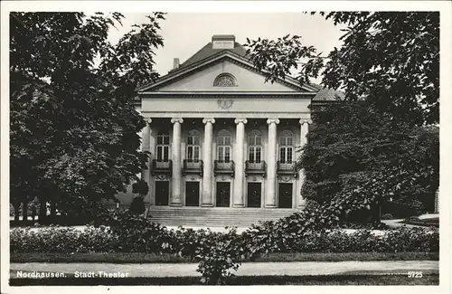 Nordhausen Thueringen Harz Stadt Theater Kat. Nordhausen