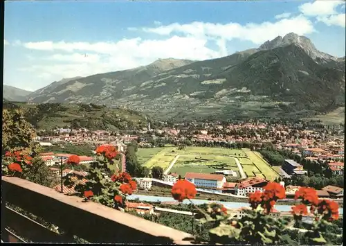 Merano Suedtirol Pferderennbahn Hippodrome Kat. Merano