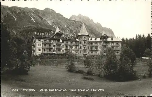 Cortina d Ampezzo Albergo Faloria e Sorapis Dolomiti Kat. Cortina d Ampezzo