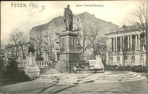 Posen Poznan Kaiser Friedrich Denkmal / Poznan /